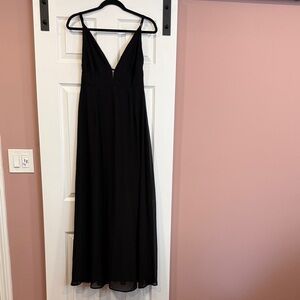 Lulu's Black Maxi Dress